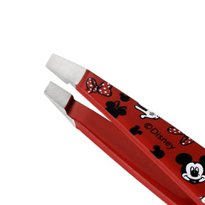 Tweezerman Disney's Minnie Mini Pinça Inclinada - Vermelha