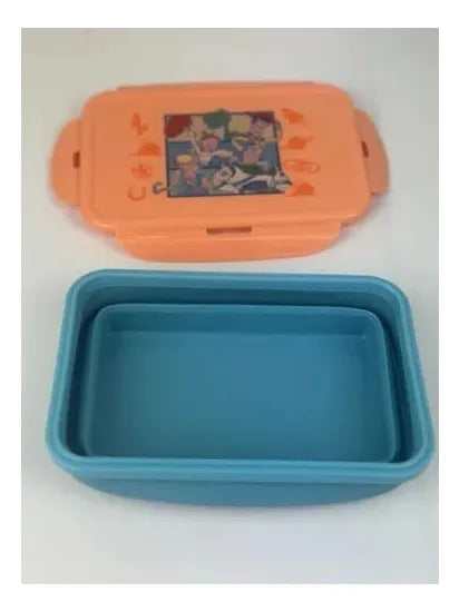 Disney Story Lancheira Original Silicone Retrátil Toy Story