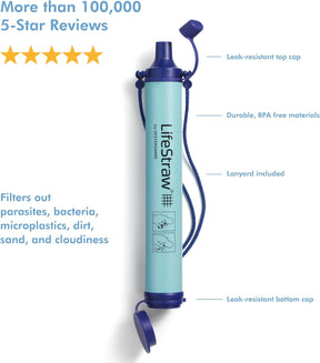 Lifestraw Filtro Purificador Água Portátil Original Lacrado
