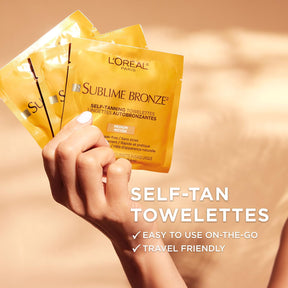 L'oreal Paris Sublime Bronze Lenços Autobronzeadores 6 Unid