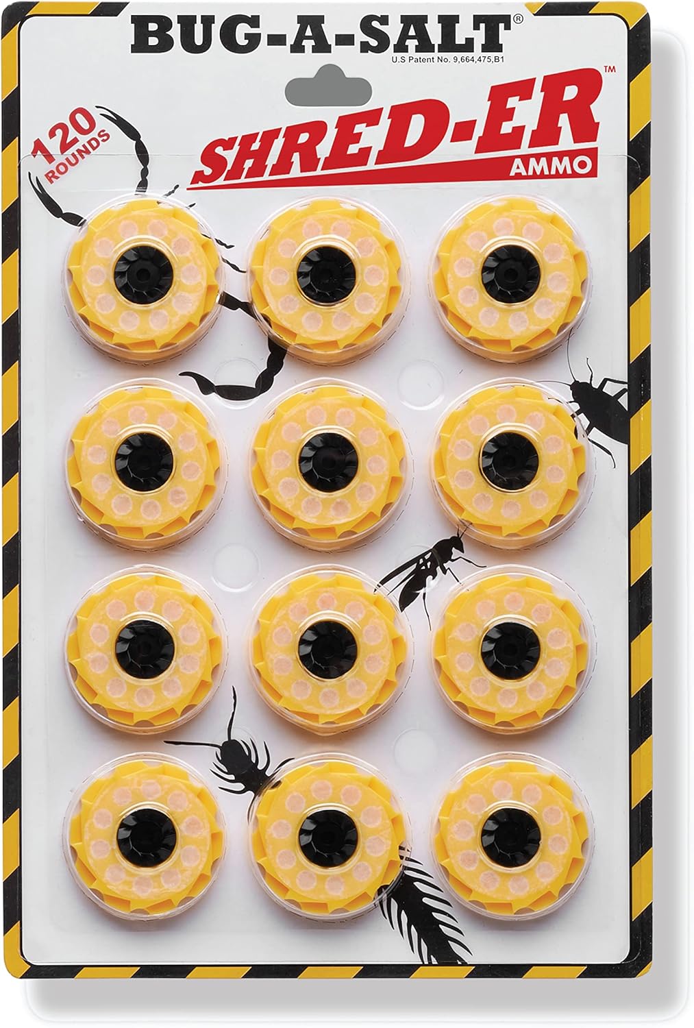 Bug A Salt - Cartuchos De Sal Munição Revolver Shred-er