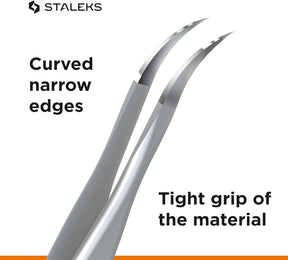 Pinça Para Cílios Staleks Pro Te 40/7 Série Expert 40