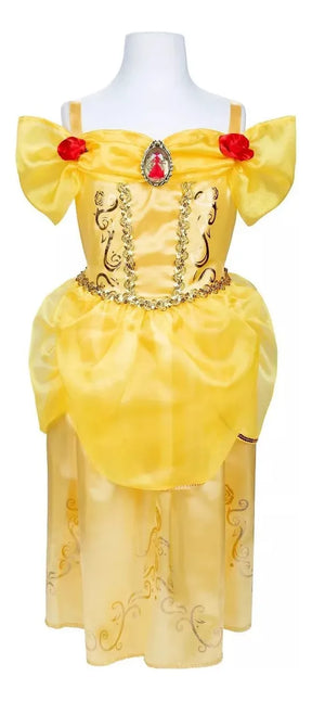 Fantasia Infantil Princesa Bella Disney 4 a 6 anos