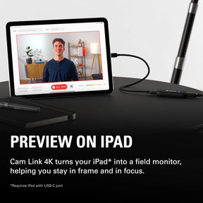 Elgato Cam Link 4k Camlink Dispositivo Captura Hdmi P/ Dslr