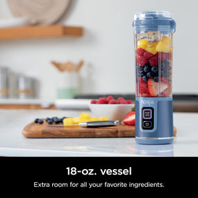 Liquidificador Portátil Ninja Blast Usb 530ml - Azul Jeans