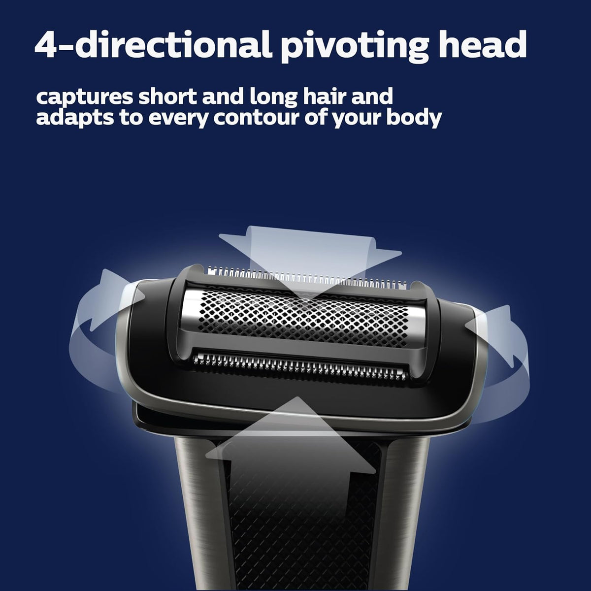 Philips Norelco Bodygroom 7000 Aparador Barbeador Dupla Face - BG7030/49