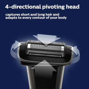 Philips Norelco Bodygroom 7000 Aparador Barbeador Dupla Face - BG7030/49
