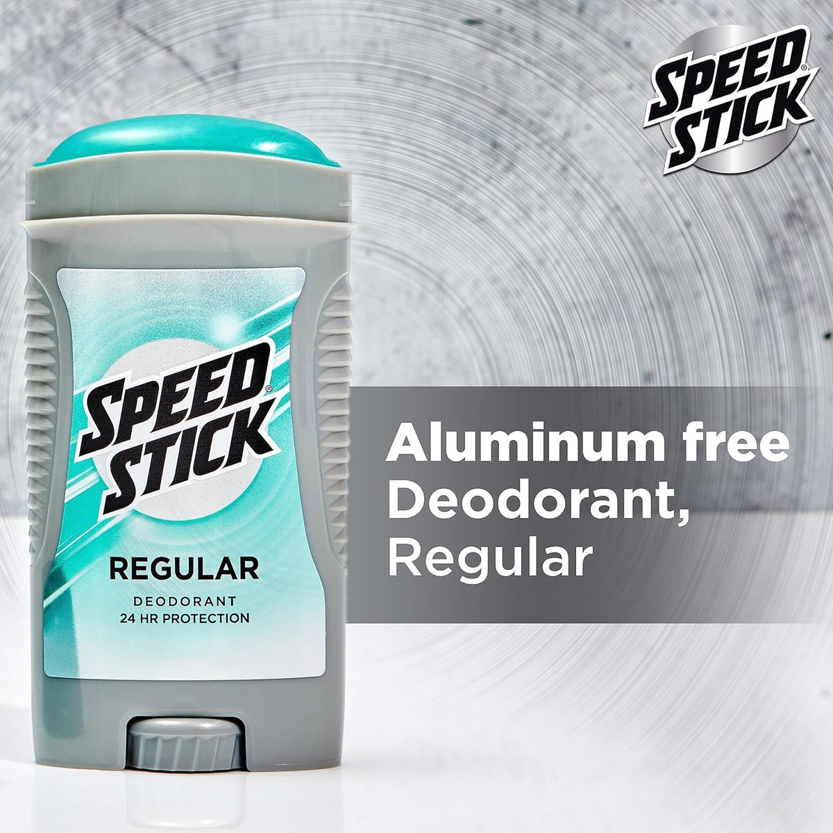 Desodorante Speed Stick Regular 24hrs. Sem Aluminio 85g