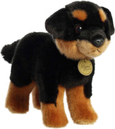Pelúcia Cachorro Rottweiler Série Miyoni Aurora 20cms Altura