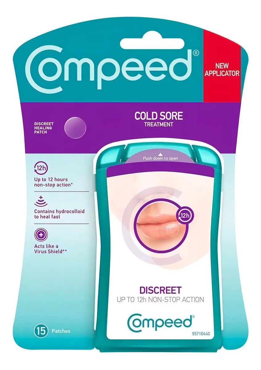 Compeed Tratamento da lesão do Herpes Labial - 15 patches