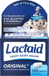 Lactaid Original 120  Cáps - Original Importado Dos Eua 3000 Sabor Sem Sabor