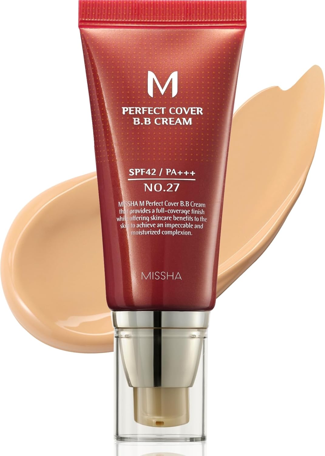 Primer Missha Perfect Cover Bb Cream Fps42 - #27 Honey Beige - 50Ml