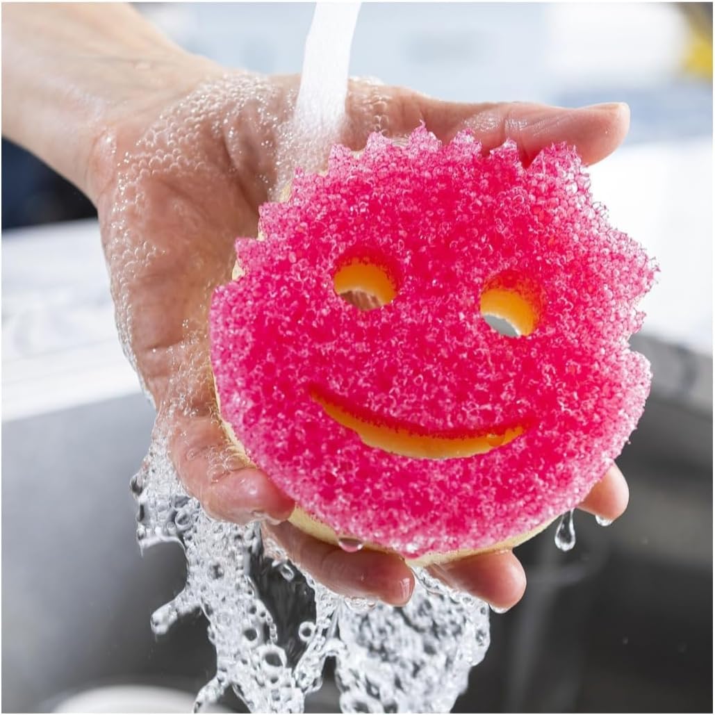 Esponja Scrub Mommy Pack Com 4 Cores Sortidas