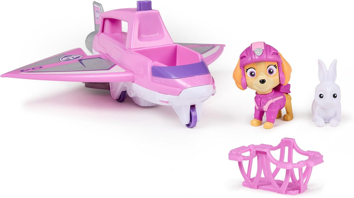 Patrulha Canina Figura de veículo de Resgate Aéreo Cor Rosa