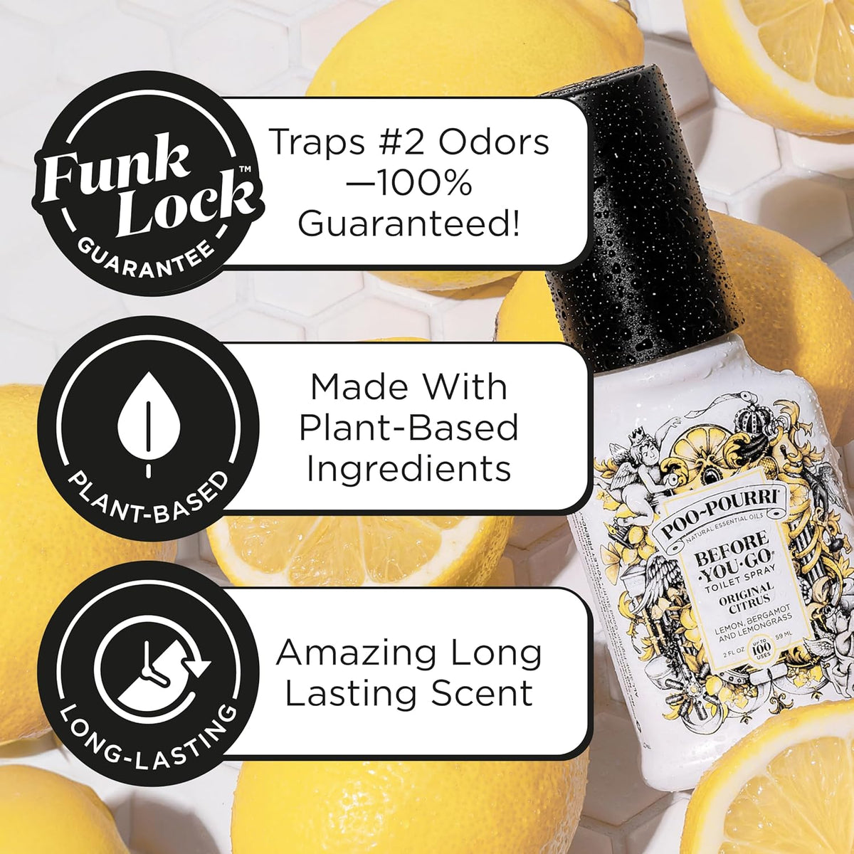 Poo-Pourri  Bloqueador de Odor Sanitario Citrico 59ml