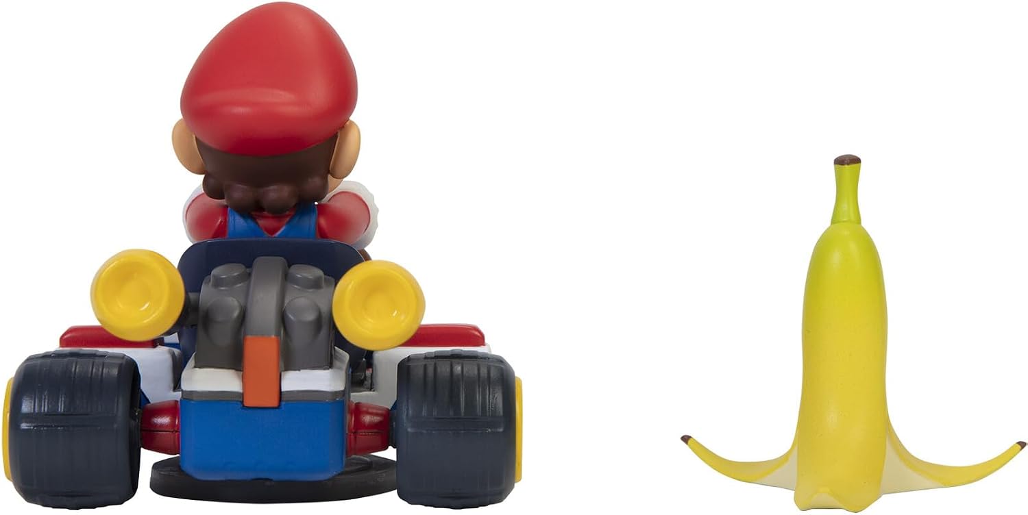 Figura de Ação Mario Kart 360 graus C/ Acessório Banana