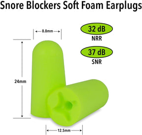 Protetor Auricular Espuma Macks Snore Blockers 50 Pares 32db