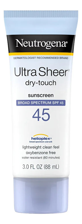 Protetor Solar Neutrogena Ultra Sheer Fps 45 88ml