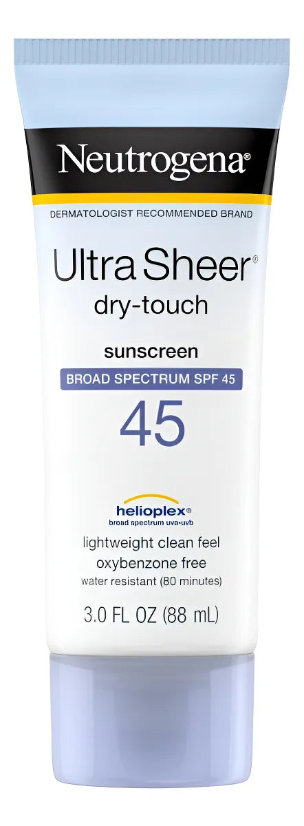 Protetor Solar Neutrogena Ultra Sheer Fps 45 88ml