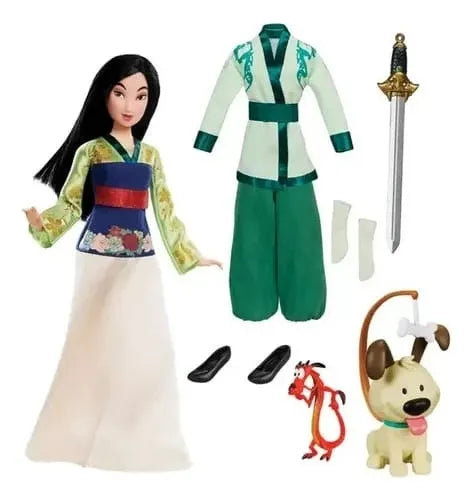 Boneca Mulan Articulada - Original Disney Store - 29,21 Cm