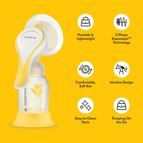 Extrator De Leite Materno Manual Medela Harmony