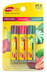 Carmex Daily Care - Kit com 3 Protetores Labiais Hidratantes