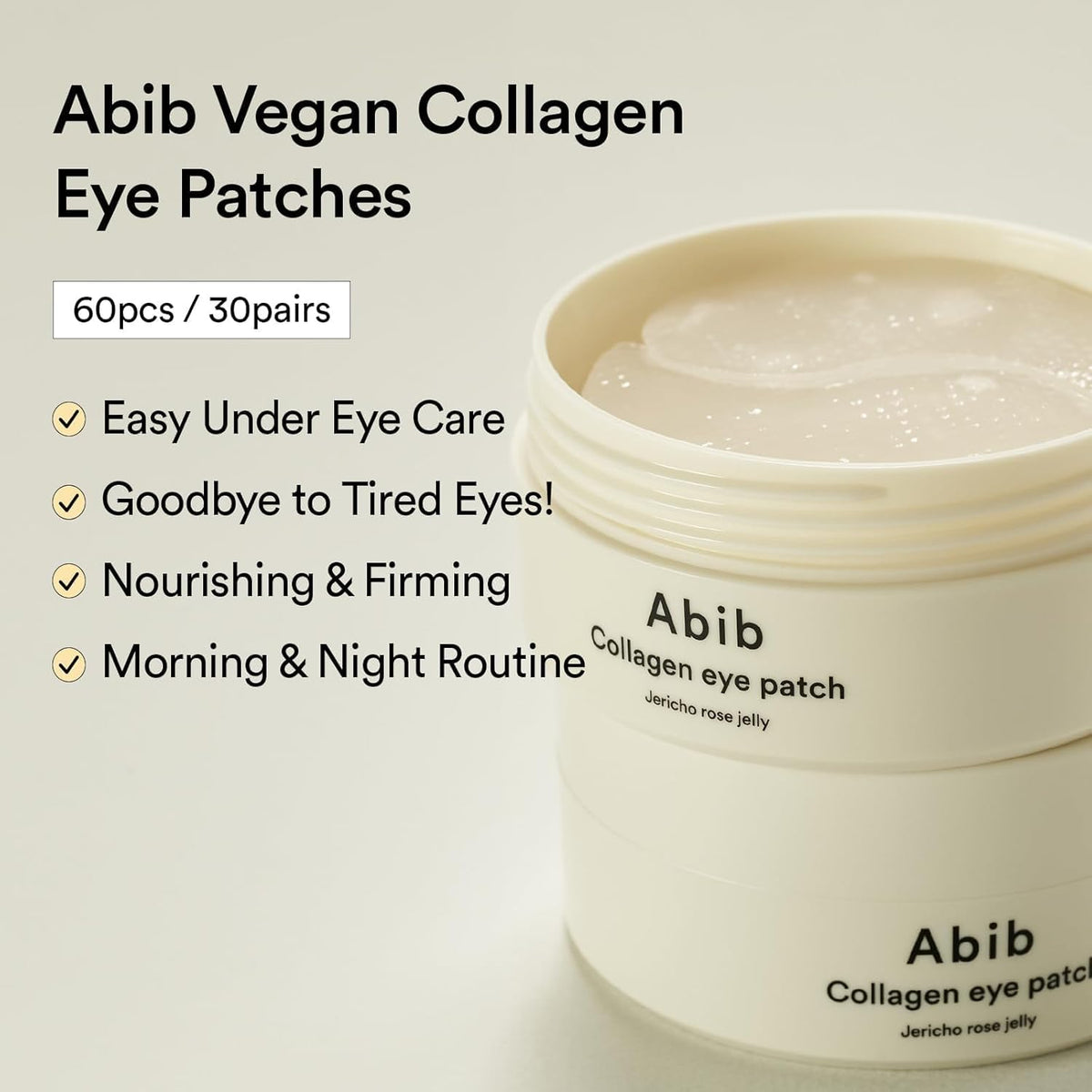 Abib | Máscara De Colágeno Para Olhos 60 Unidades