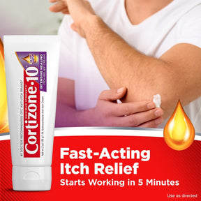 Cortizone 10, Creme Anti-coceira Potência Máxima 56 Gr ( Roxo)
