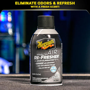 Meguiars G16402 Whole Air Re-fresher - Black Chrome Scent