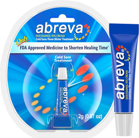 Abreva - Docosanol 10% - Trata Herpes / Bolhas - Tubo 2 Gr