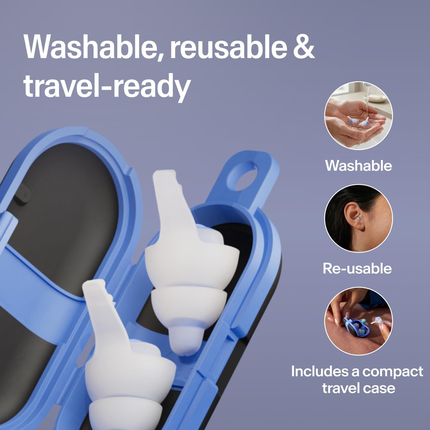Alpine Sleepdeep Protetor Auricular - Snr 27 Db 1 Par Medio Branco