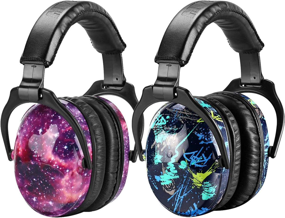 Kit 2 X Abafador De Ruidos Zohan Concha - Nebula E Rap Em030 Cor Azul