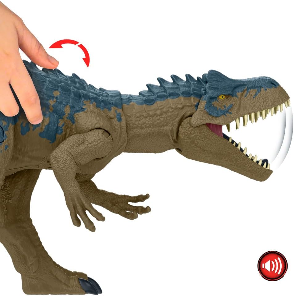 Jurassic World Allosaurus Furia Impiedosa Epic Mattel C/ Som