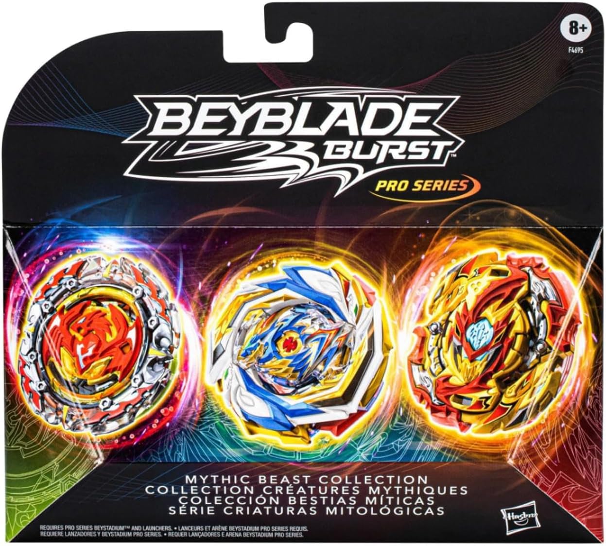 Coleção Beyblade Burst Pro Series Mythic Beast Collection