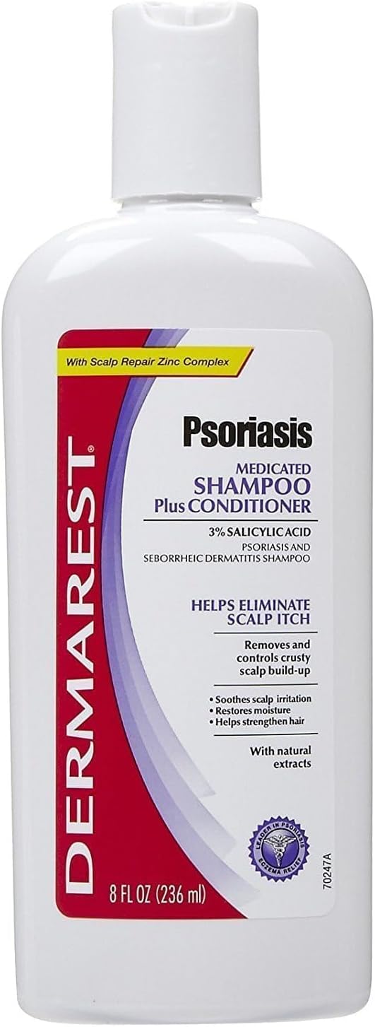 Dermarest Psoriasis Medicated Shampoo/condicionador 236ml