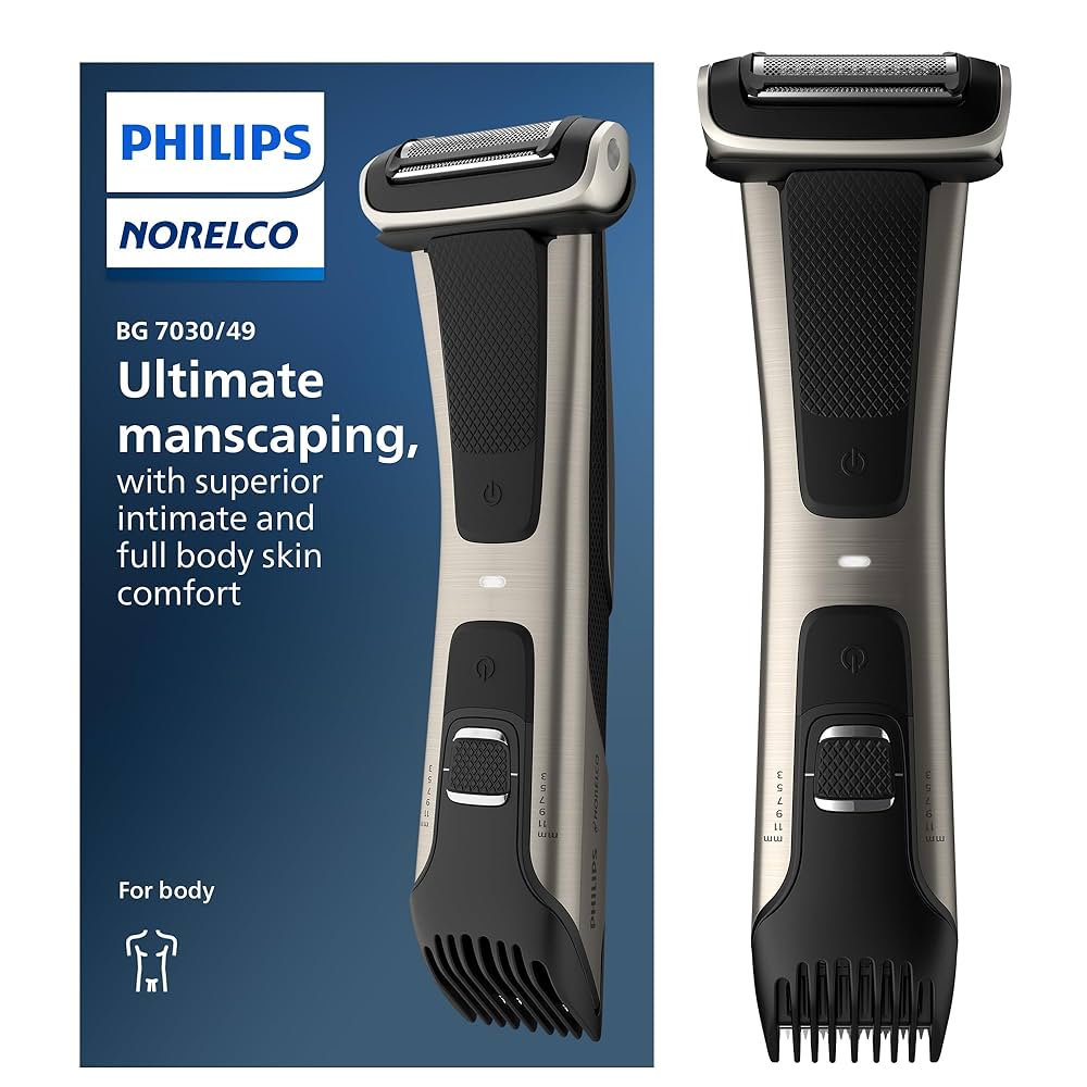 Philips Norelco Bodygroom 7000 Aparador Barbeador Dupla Face - BG7030/49