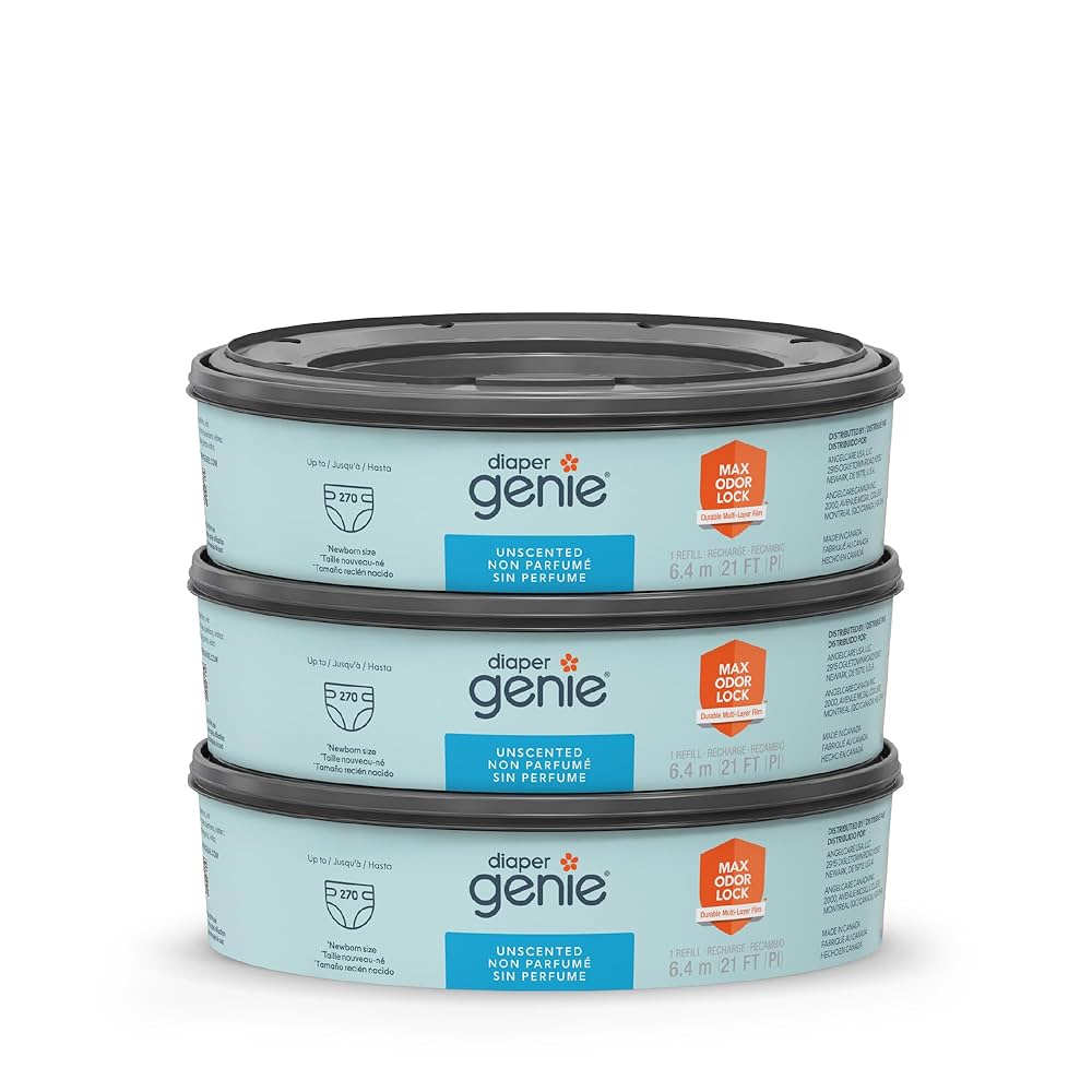 Refil Diaper Genie Saco Lixo - 270 Fraldas