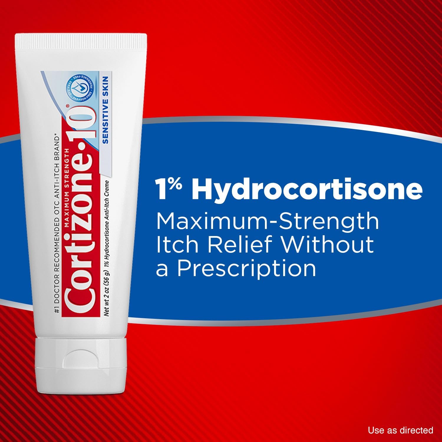 Cortizone 10 Creme Anti-coceira  P/ Pele Sensível 56Gr