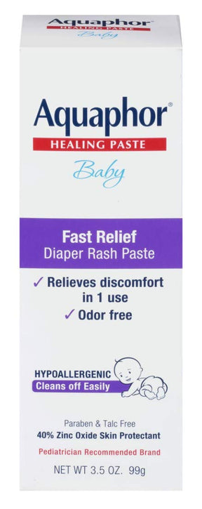 Aquaphor Fast Relief Pasta Para Assaduras De Bebês 99g