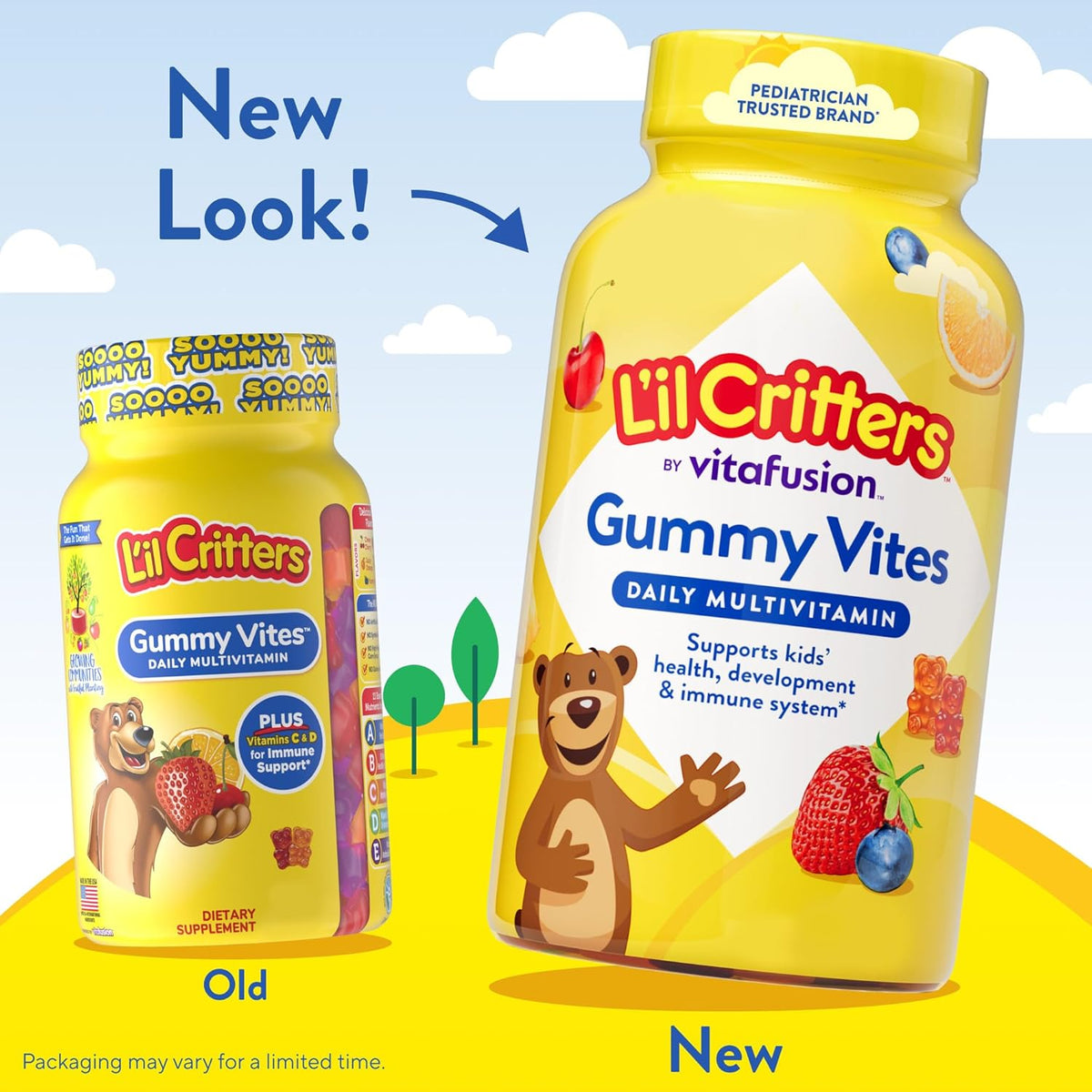 Multivitamínico Lil Critters 190 Gummies