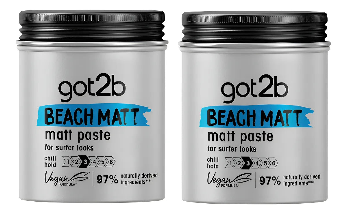 2 X Got2b Beach Matt Paste Surfer Look 99g - Sch -X003YHBTRZ