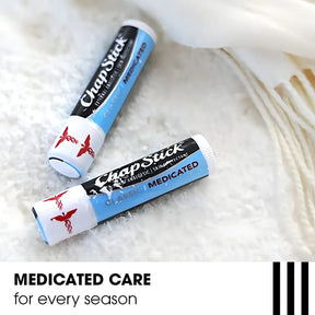 Kit Chapstick Classic Medicated Lip Balm Bastao Original Eua