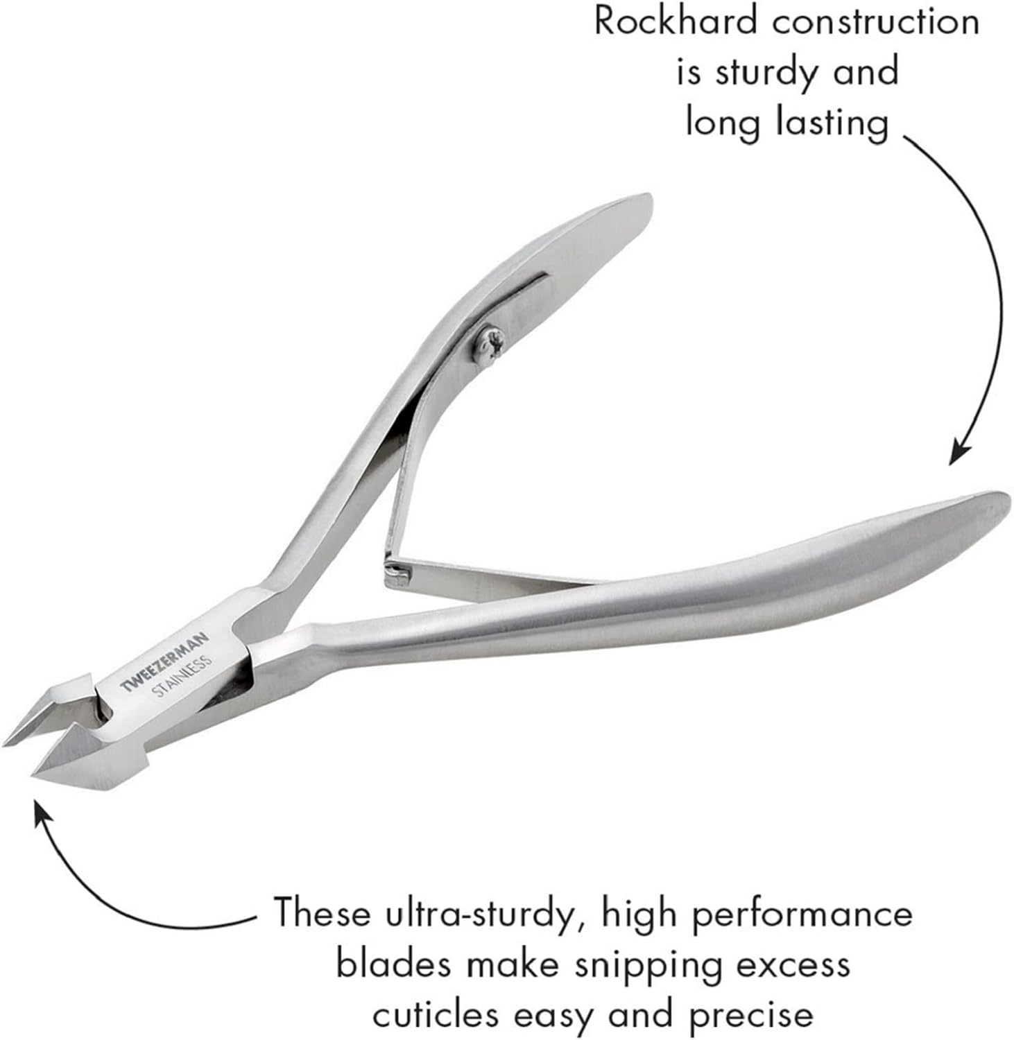 Tweezerman Alicate De Cuticula Em Aço Inoxidavel - 1/2 Jaw