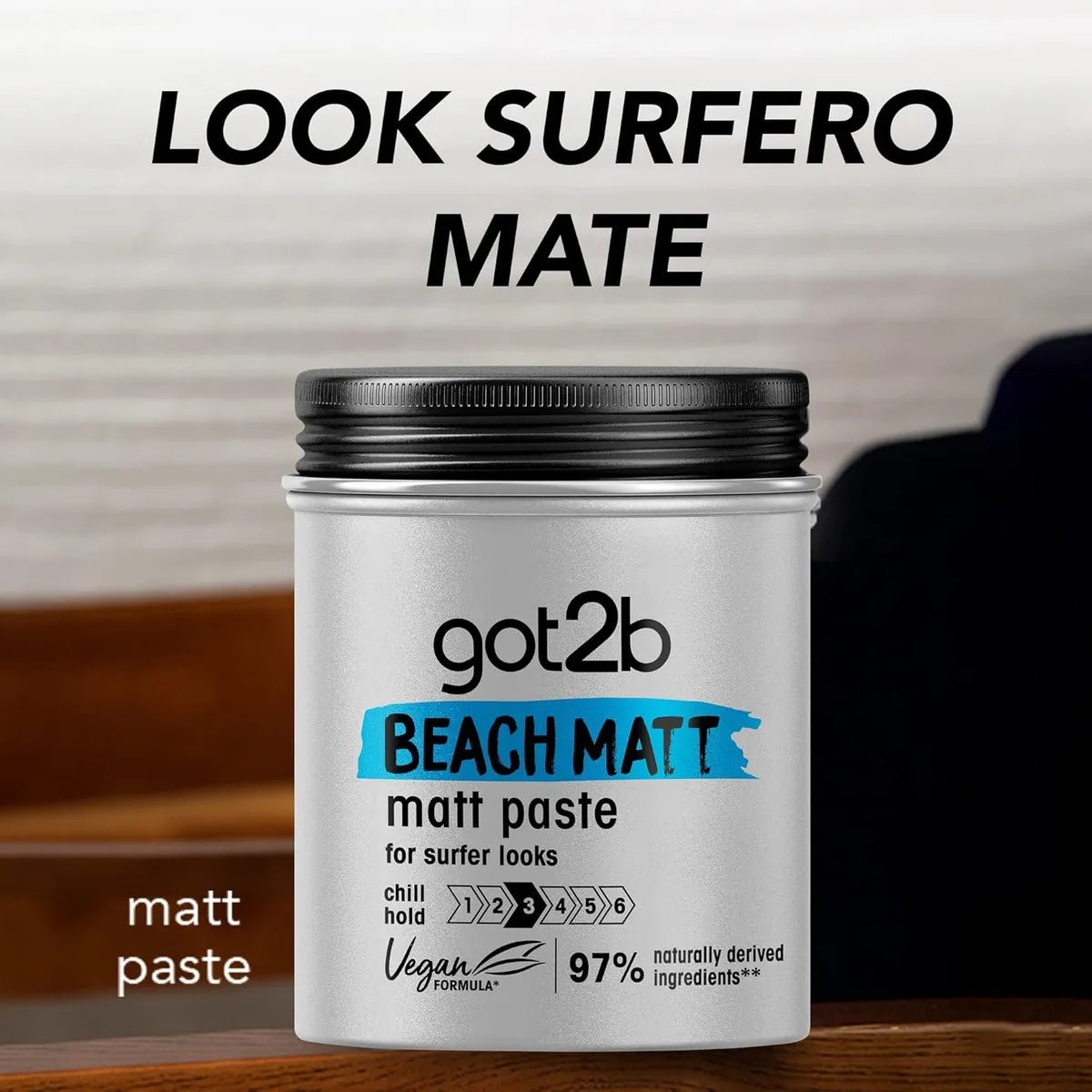 2 X Got2b Beach Matt Paste Surfer Look 99g - Sch -X003YHBTRZ