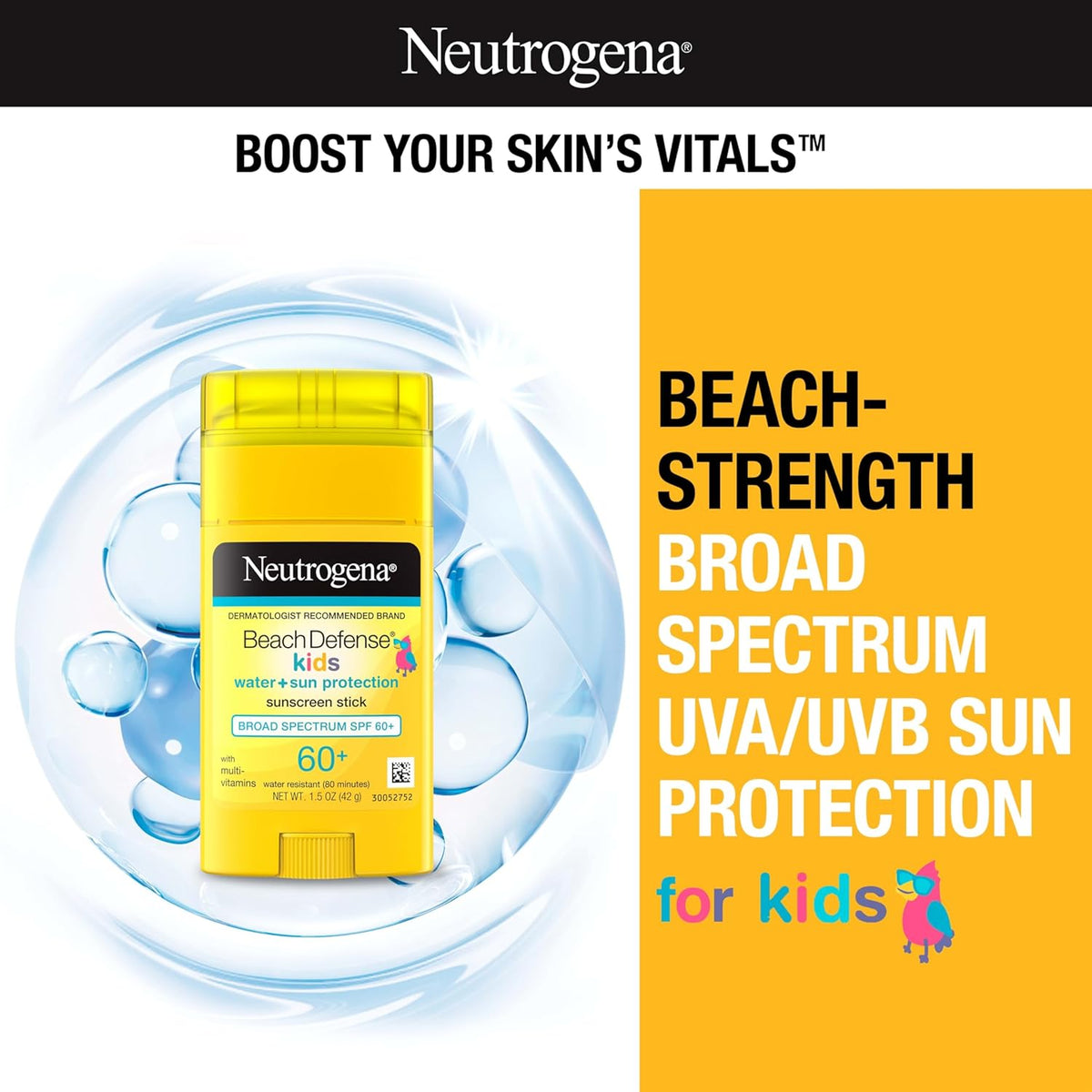 Neutrogena Beach Defense Kids 60 - Protetor Solar Bastão