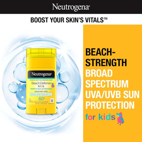 Neutrogena Beach Defense Kids 60 - Protetor Solar Bastão