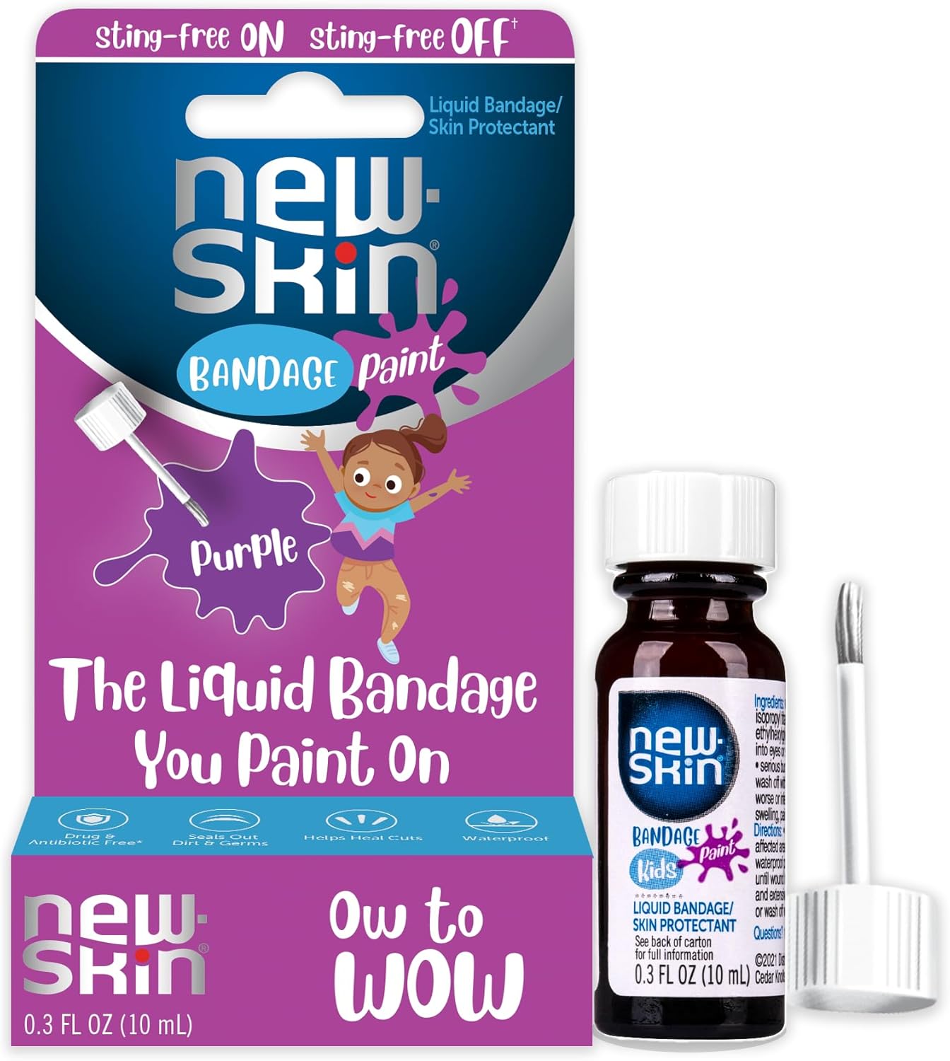 New Skin Band-aid Paint Kids Bandage Paint Prova D`água 10ml