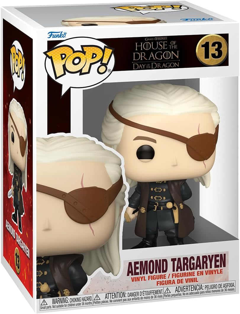 Funko Pop House Of The Dragon Aemond Targaryen #13