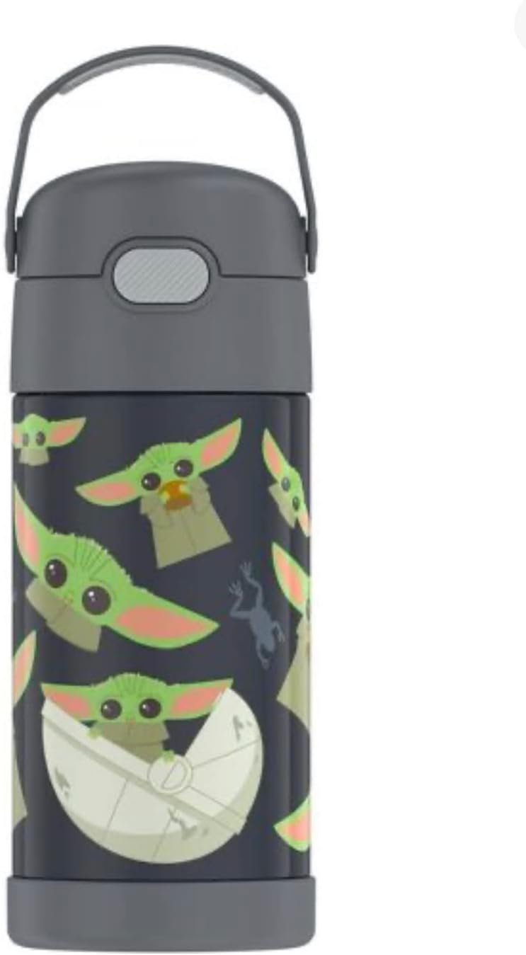 Thermos Funtainer Garrafa Têrmica 355ml Baby Yoda Original