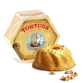 Tortuga Bolo De Rum Original Caribenho C/ Nozes - 454g
